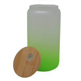 16oz Sublimation Bamboo Glass - Ombre